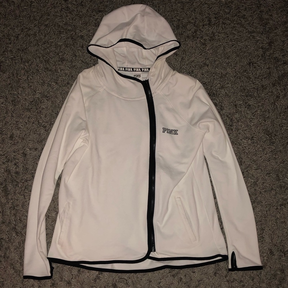 Victoria’s Secret PINK Zip Up Fleece, Size M